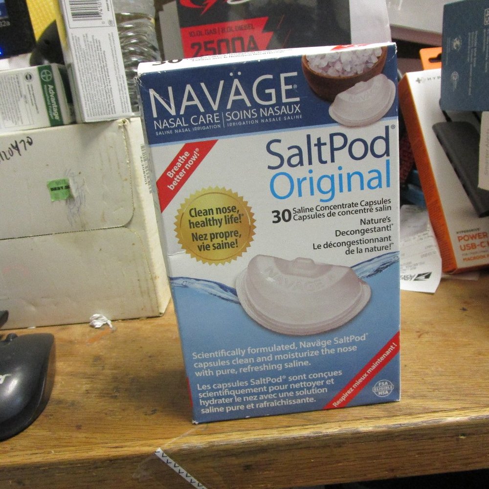 NAVAGE Orignal SaltPod 30 SaltPods Exp. 01/2026